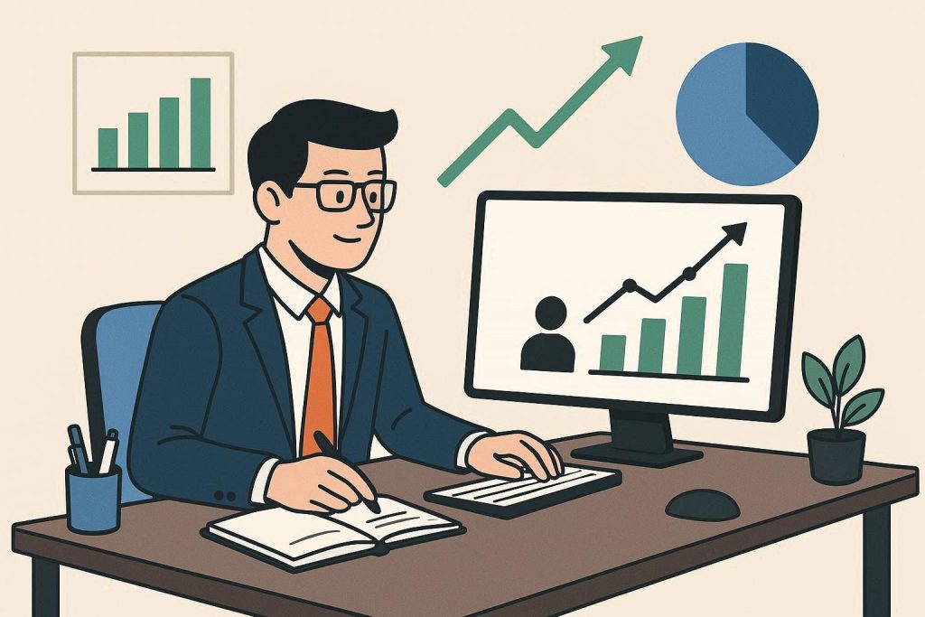 produtividade por funcionário