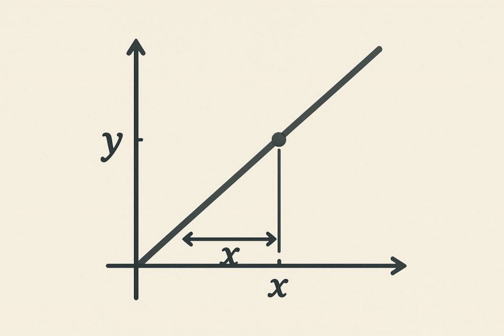 Representação gráfica de equação do primeiro grau