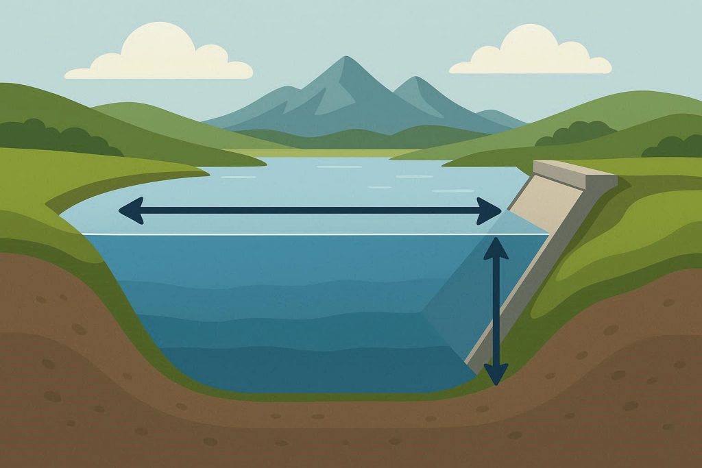 volume do reservatório